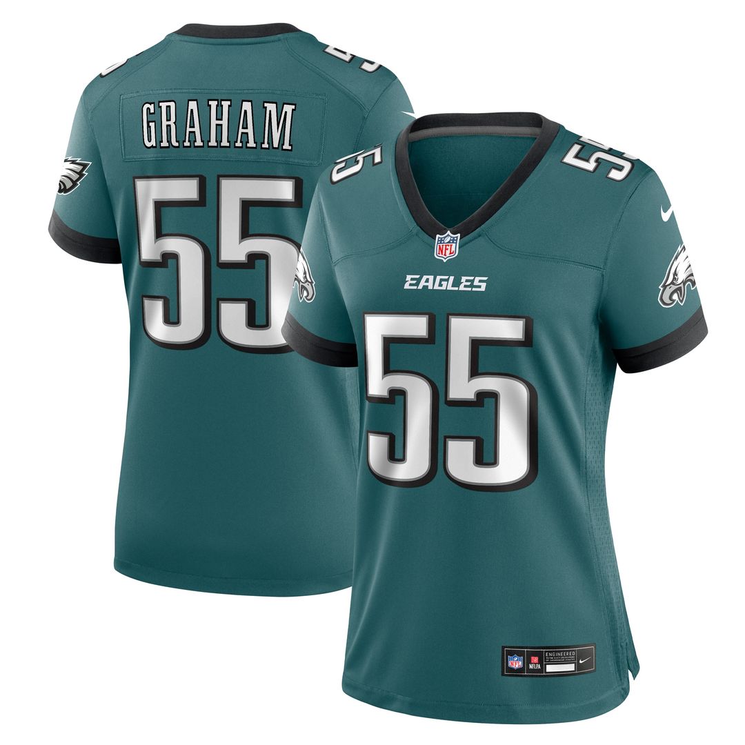 Brandon Graham Philadelphia Eagles Nike Women's Alternate Game Jersey - Kelly Green