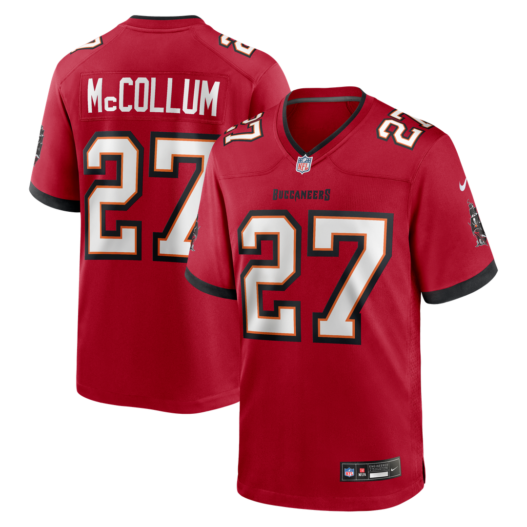Zyon McCollum Tampa Bay Buccaneers Nike Game Player Jersey - Red