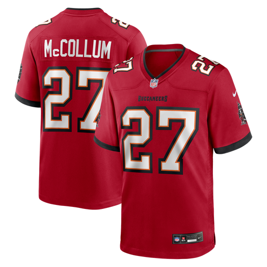 Zyon McCollum Tampa Bay Buccaneers Nike Game Player Jersey - Red