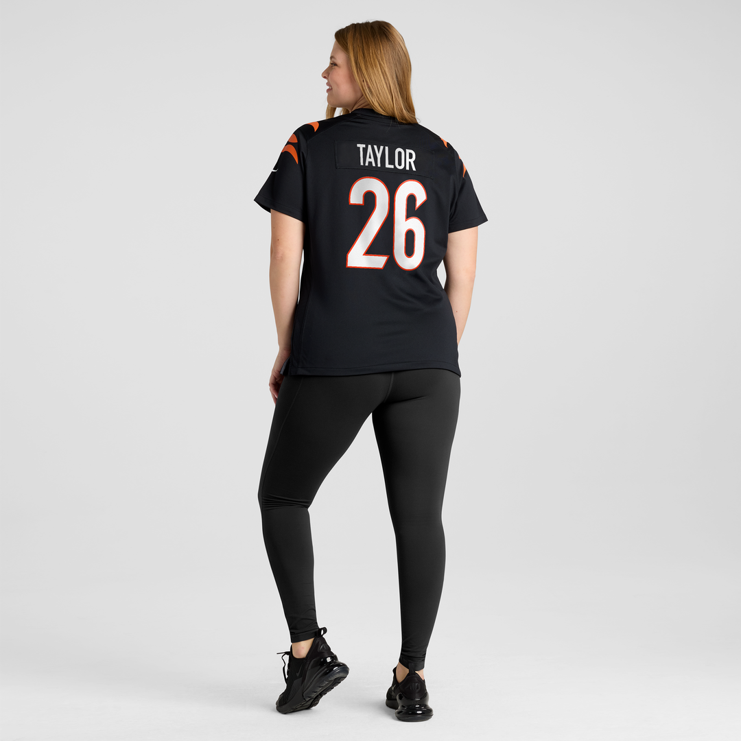 Ja'Sir Taylor Cincinnati Bengals Nike Women's Team Game Jersey -  Black