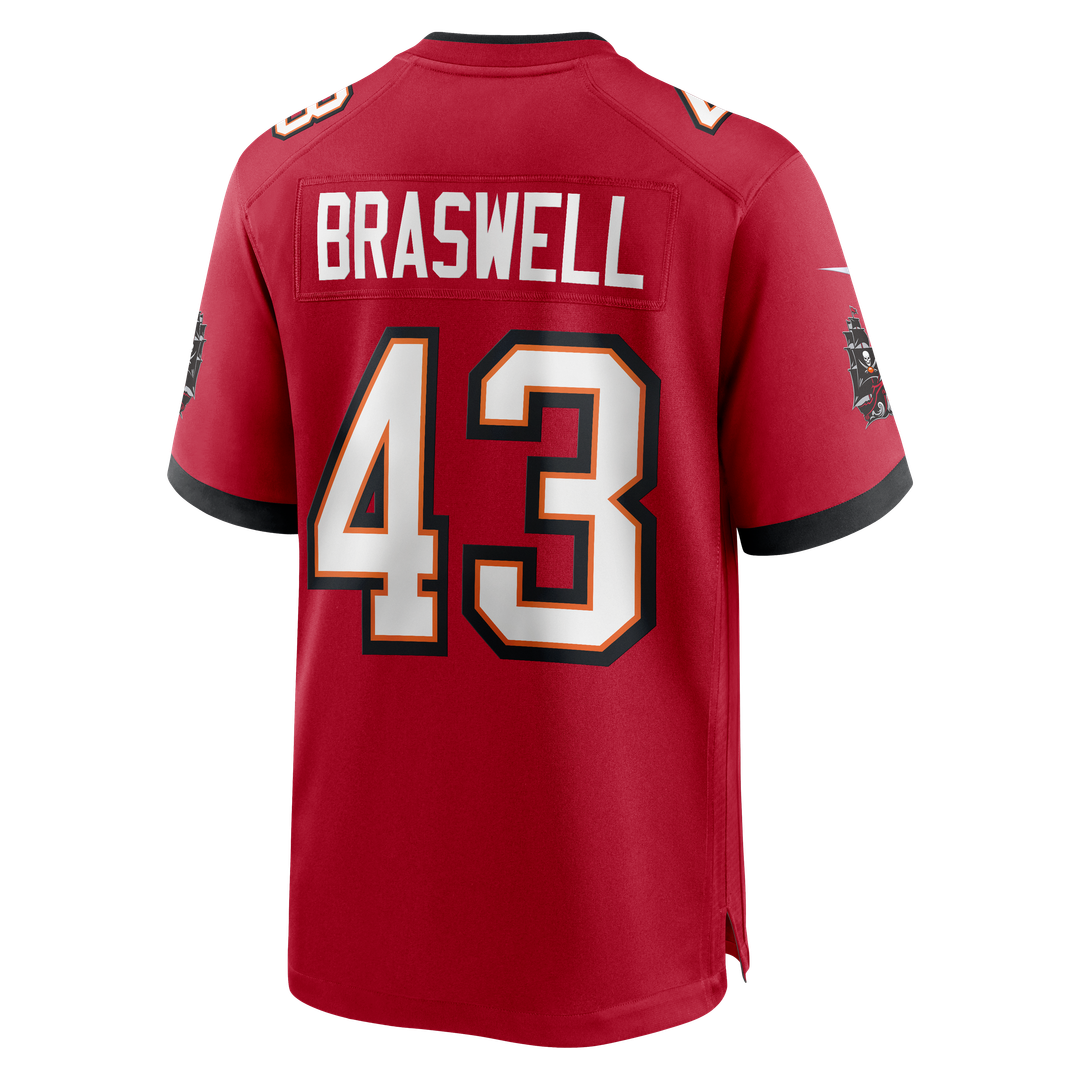 Chris Braswell Tampa Bay Buccaneers Nike  Game Jersey -  Red