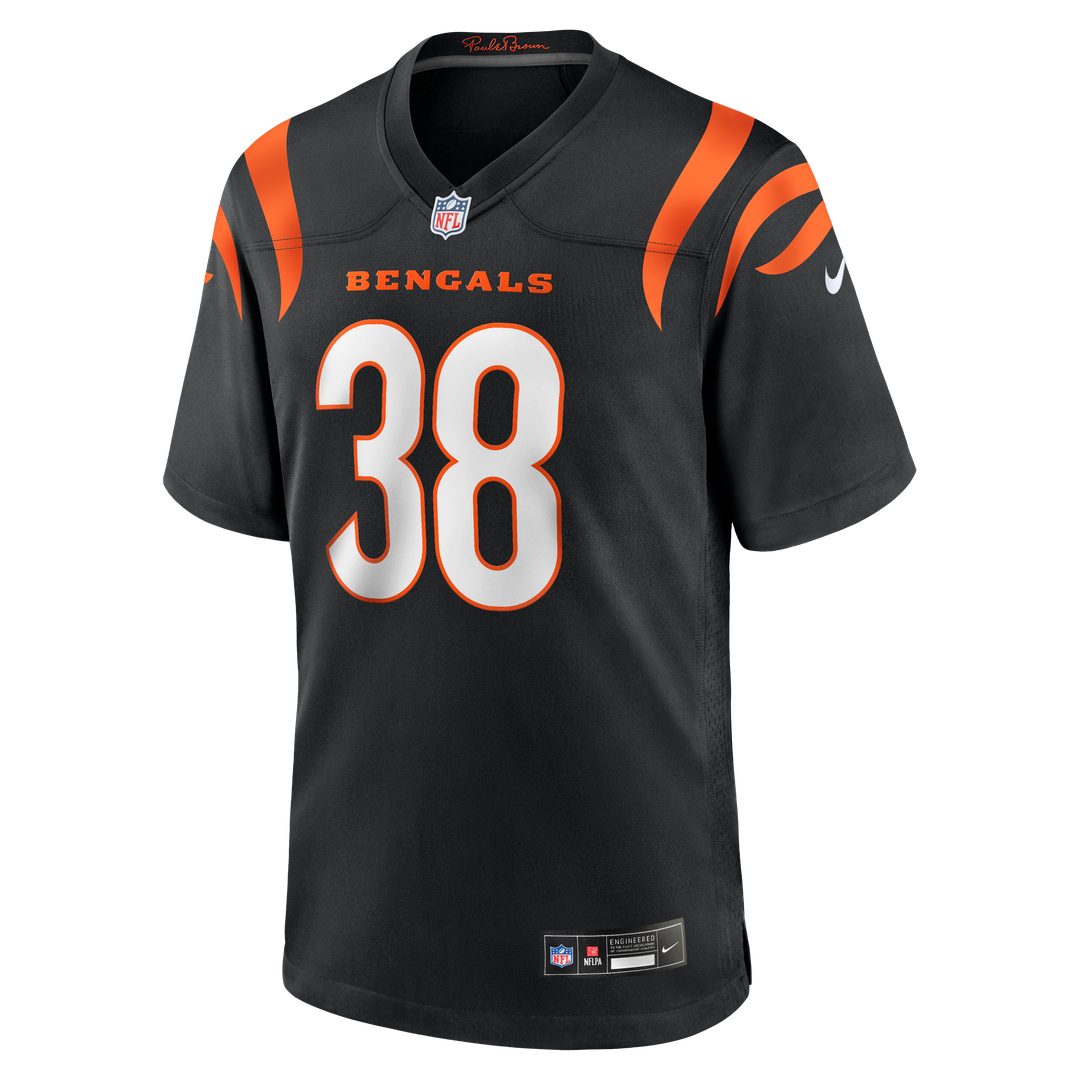 DJ Ivey Cincinnati Bengals Nike Team Game Jersey -  Black