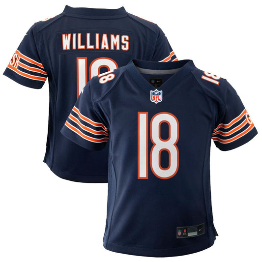 Caleb Williams Chicago Bears Nike Youth Game Jersey - Navy
