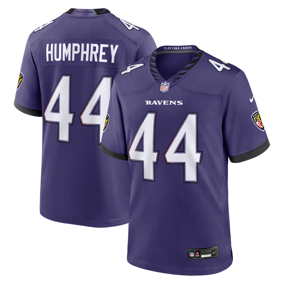 Marlon Humphrey Baltimore Ravens Nike Team Game Jersey - Purple