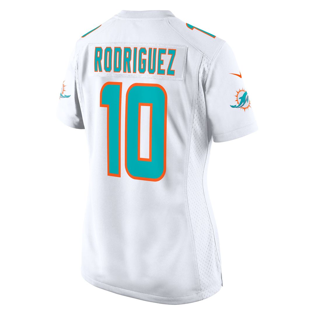 Jacob Rodriguez Miami Dolphins Nike Women's Team Game Jersey - Aqua