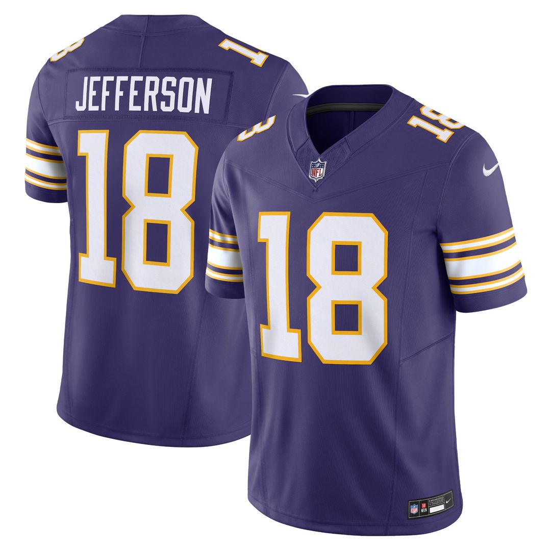 Justin Jefferson Minnesota Vikings Nike Vapor F.U.S.E. Limited Jersey - White