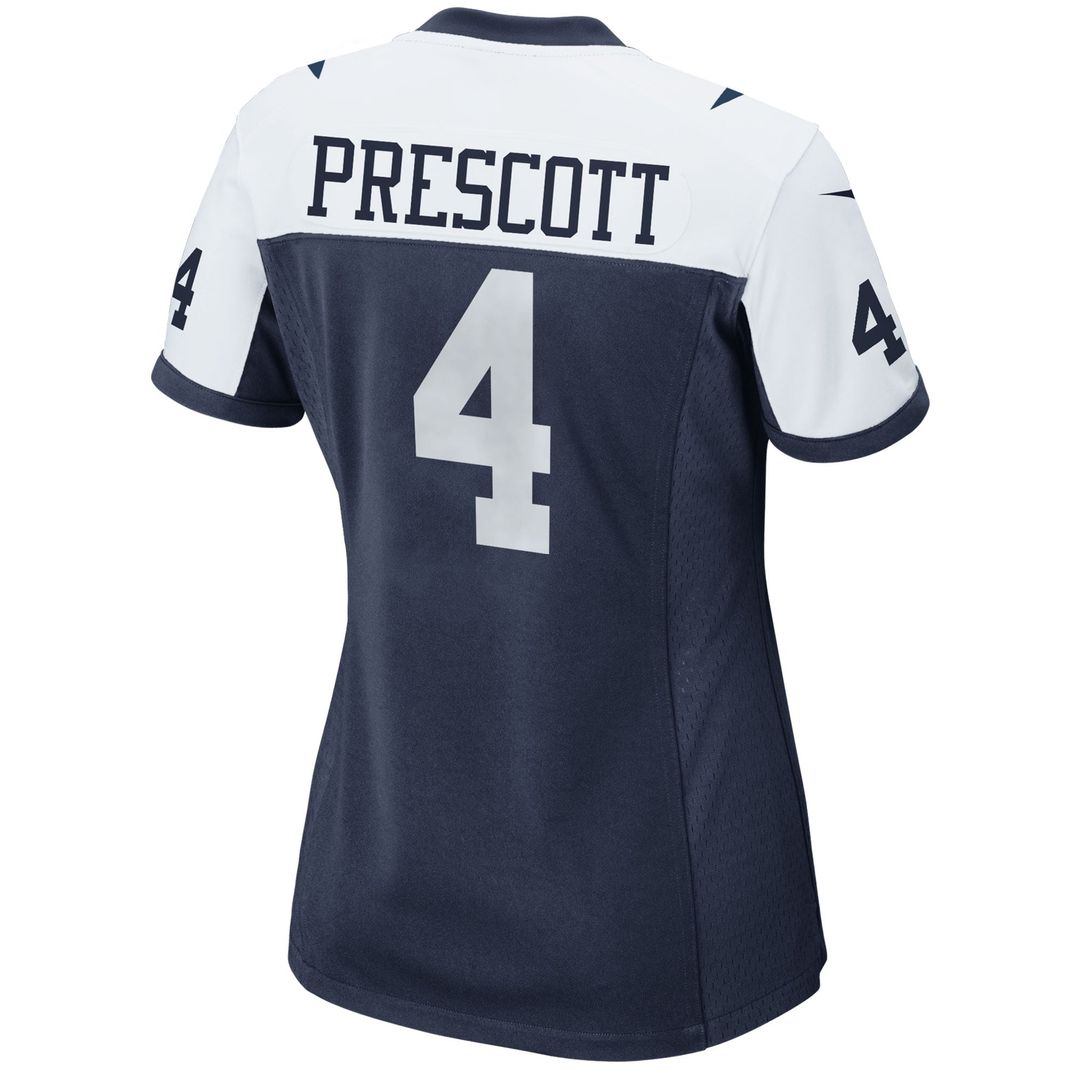 Dak Prescott Dallas Cowboys Nike Women's Team Game Jersey - White