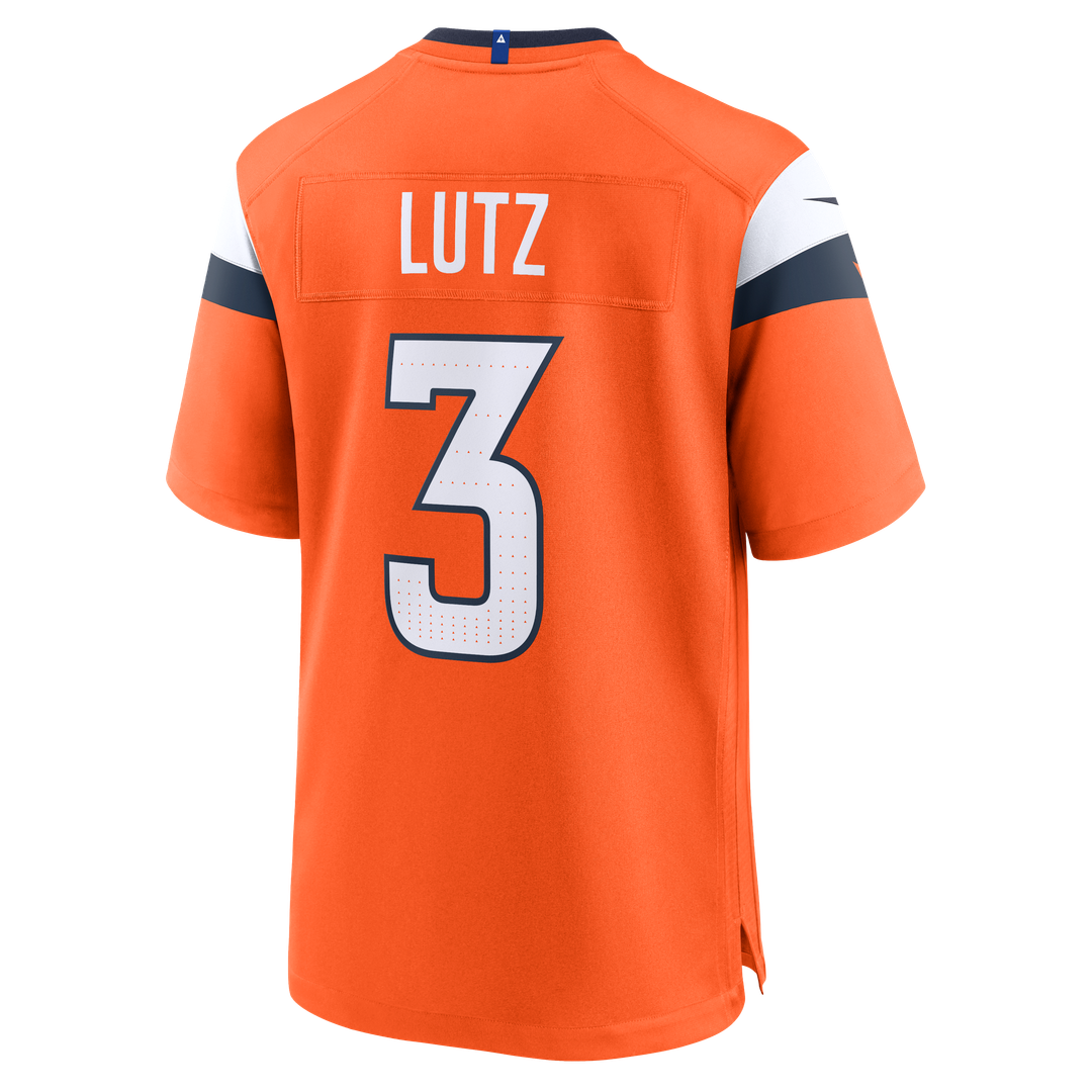 Wil Lutz Denver Broncos Nike Team Game Jersey -  Orange