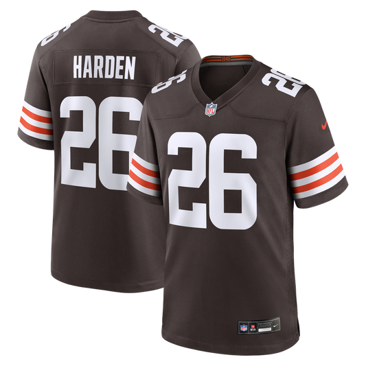 Myles Harden Cleveland Browns Nike Team Game Jersey -  Brown