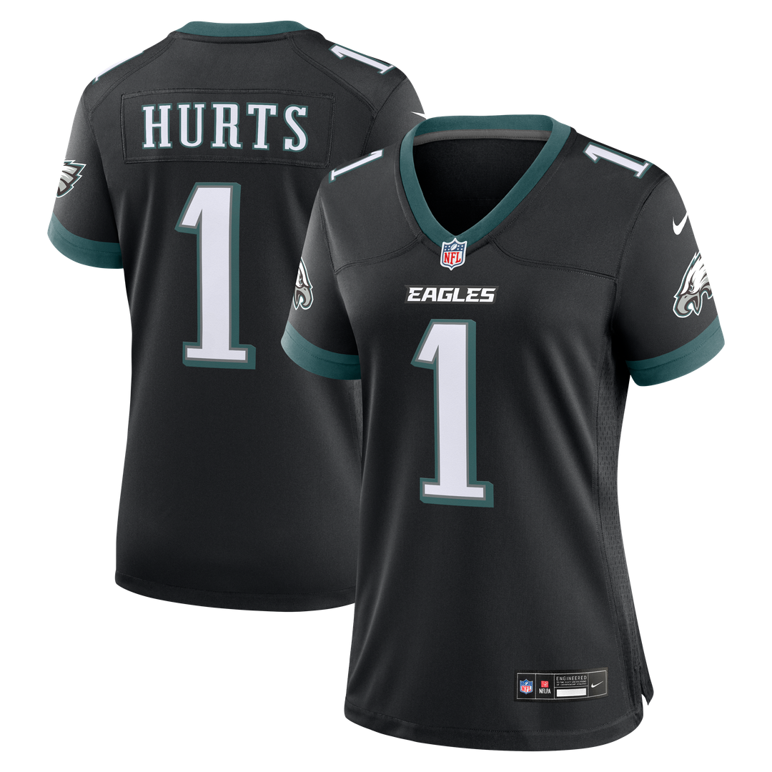 Jalen Hurts Philadelphia Eagles Nike Women's Alternate Game Jersey -  Black