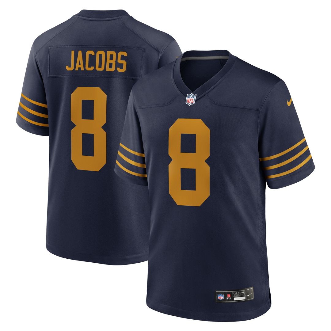 Josh Jacobs Green Bay Packers Nike Team Game Jersey -  Green