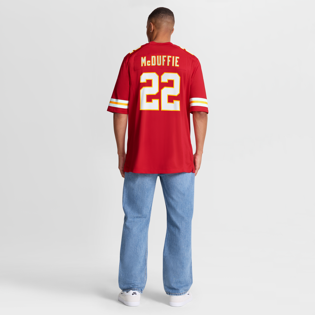 Trent McDuffie Kansas City Chiefs Nike  Game Jersey -  Red