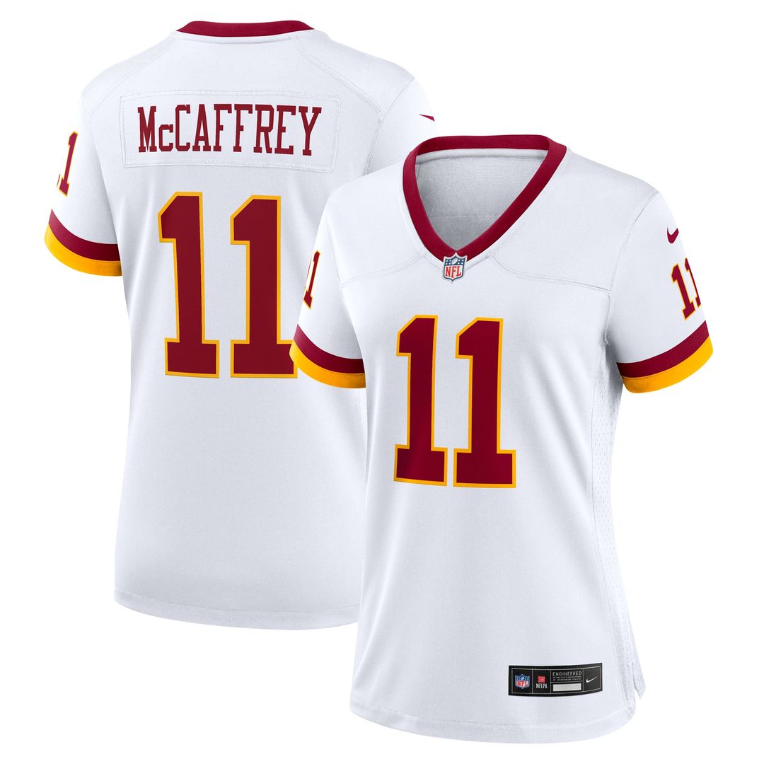 Luke McCaffrey Washington Commanders Nike Women's Game Jersey - Burgundy