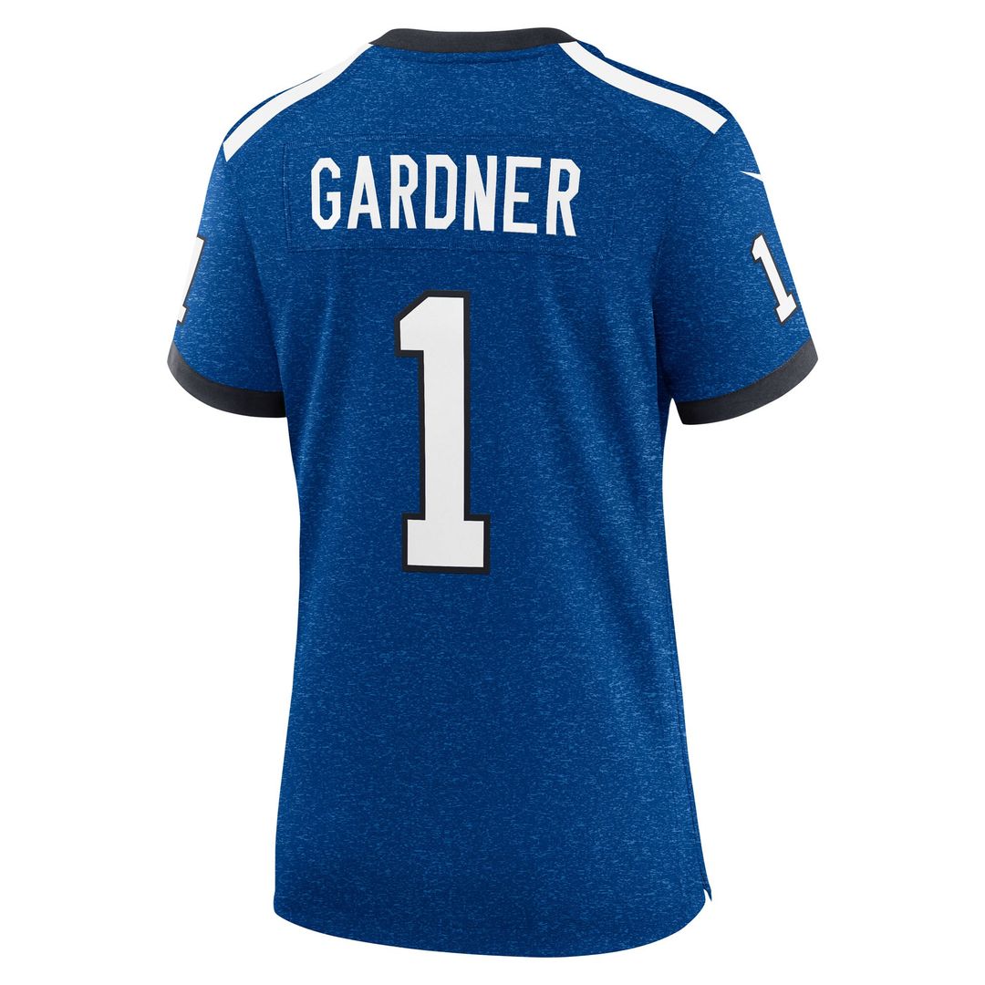 Ahmad Sauce Gardner Indianapolis Colts Nike Women's Alternate 2 Indiana Nights Game Jersey -  Heather Royal