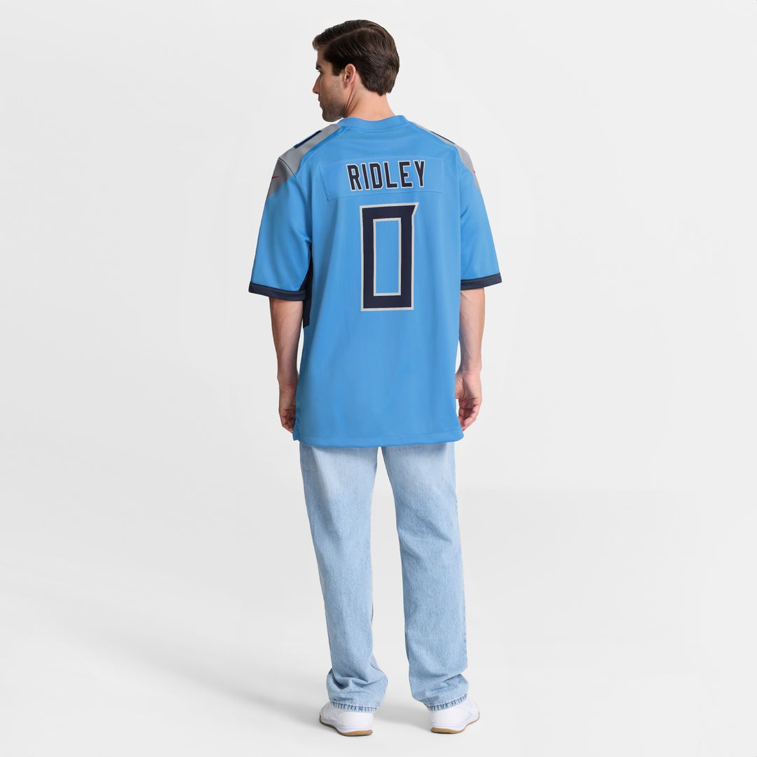 Calvin Ridley Tennessee Titans Nike Team Game Jersey -  Light Blue