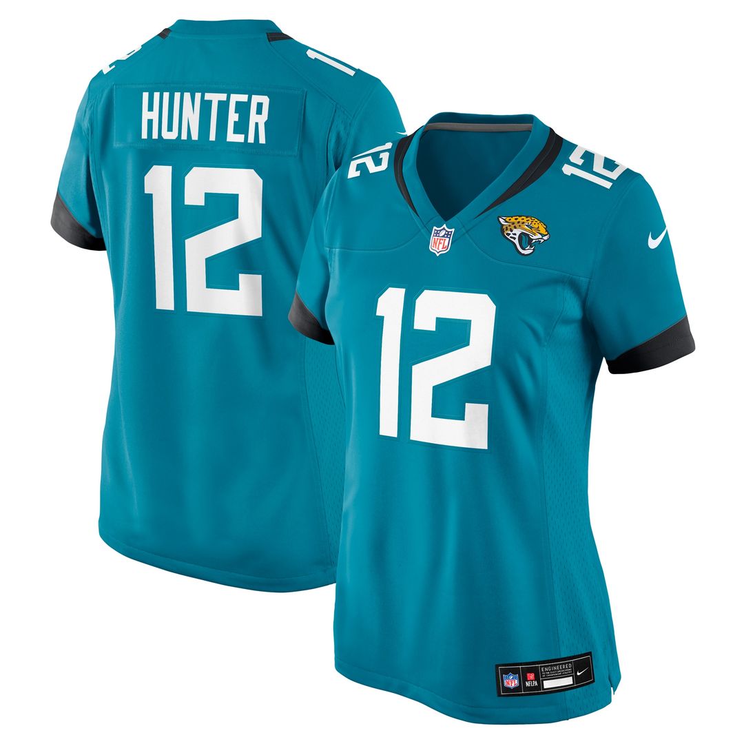 Travis Hunter Jacksonville Jaguars Nike Women's Game Jersey -  White