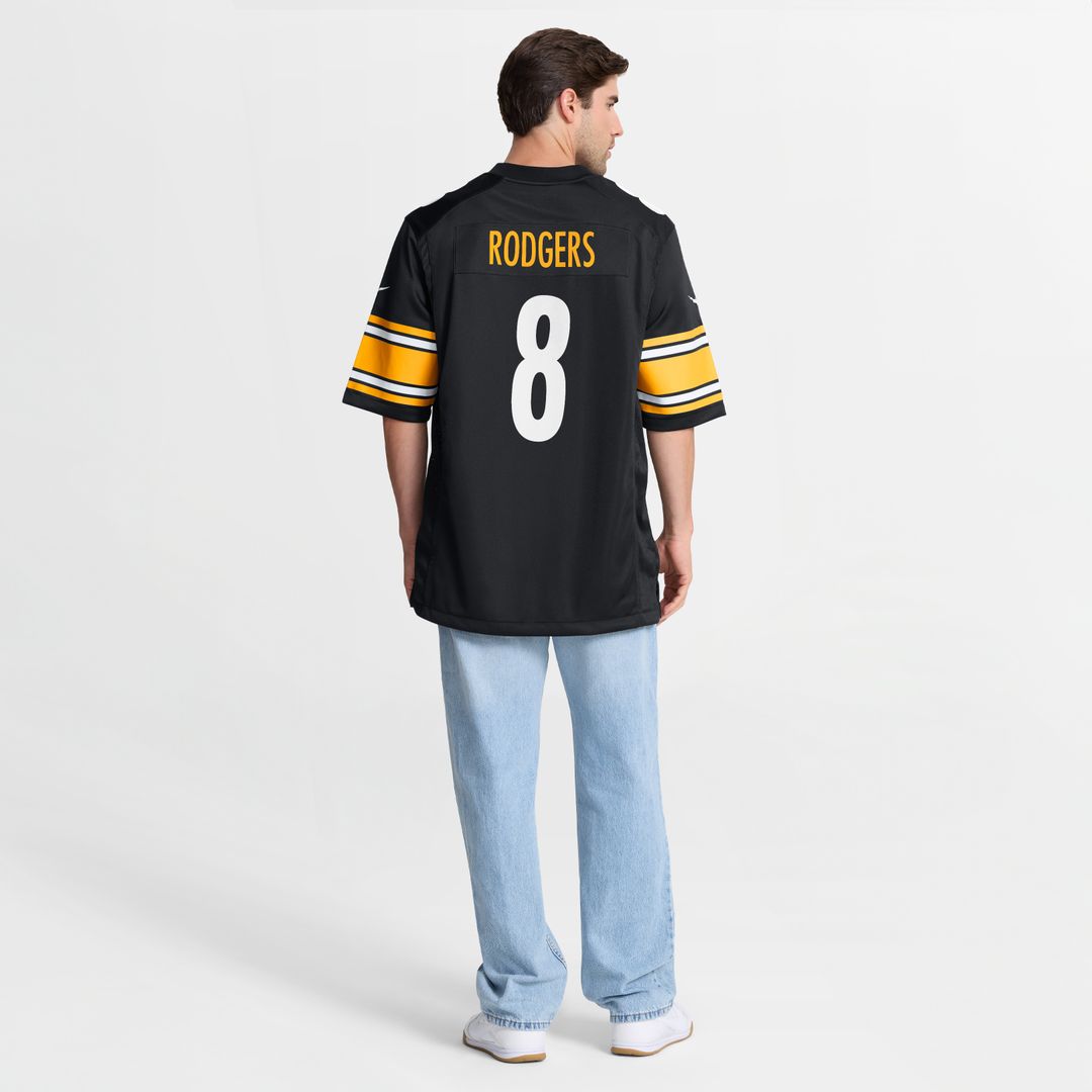 Aaron Rodgers Pittsburgh Steelers Nike Alternate 1933 Throwback Game Jersey - Gold