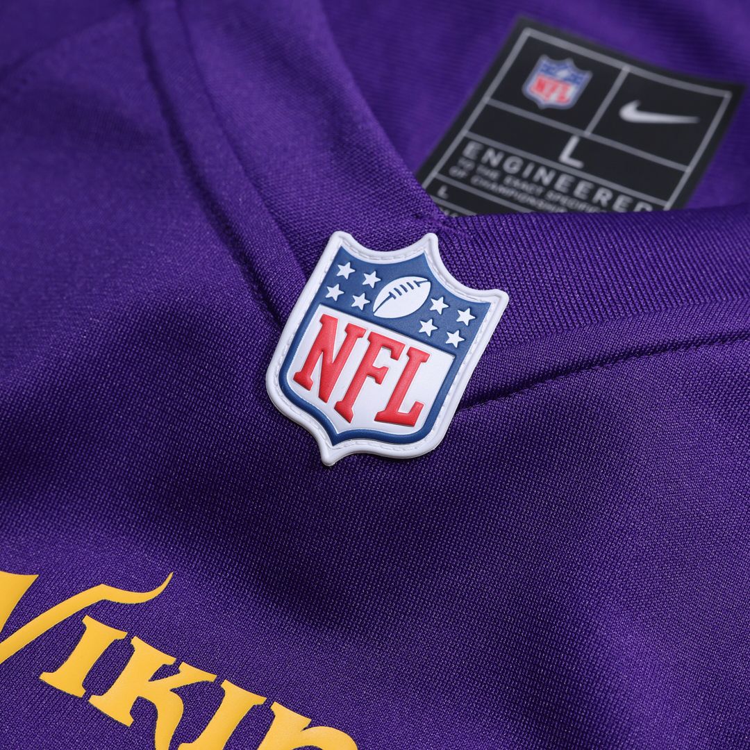 Walter Rouse Minnesota Vikings Nike Team Game Jersey -  Purple