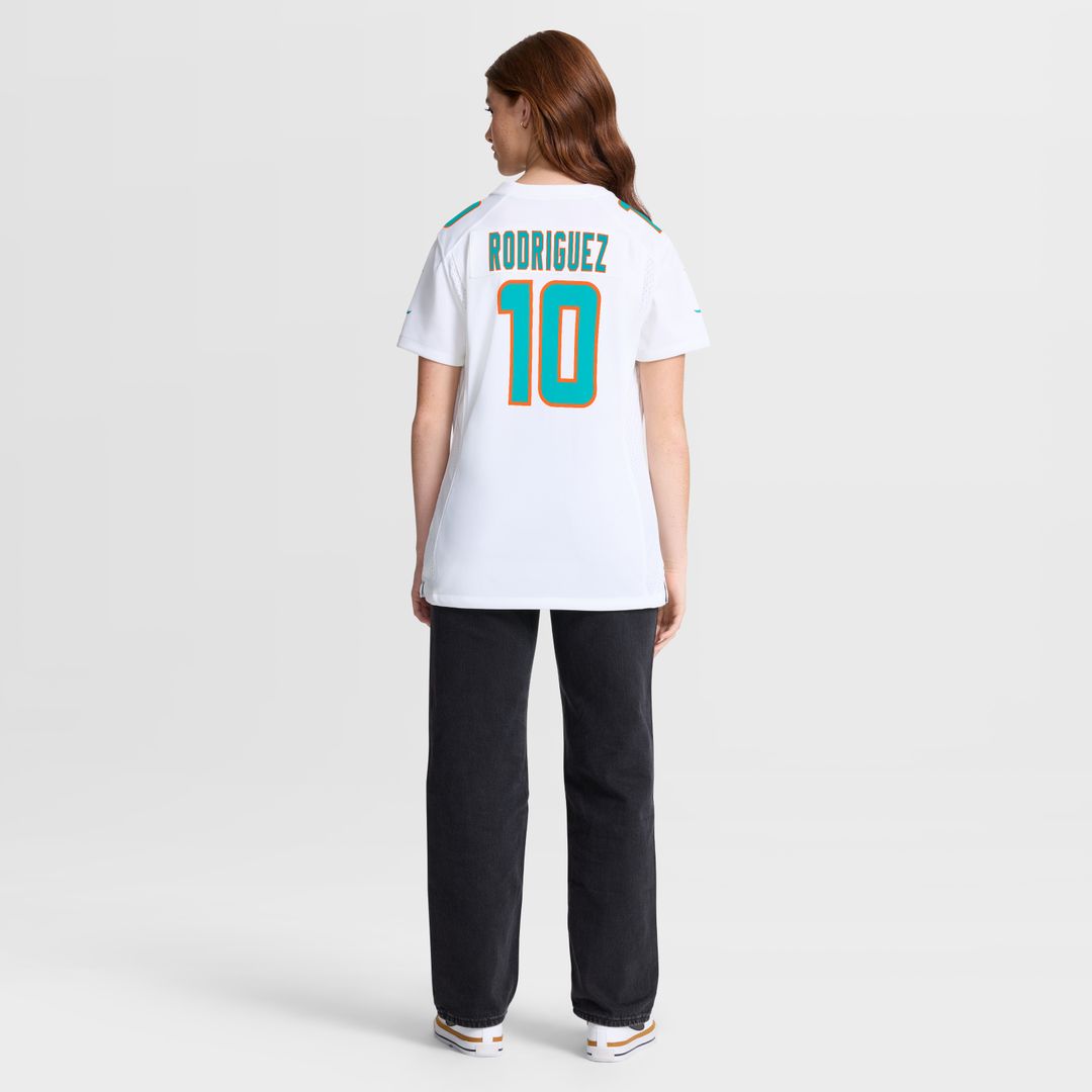 Jacob Rodriguez Miami Dolphins Nike Women's Team Game Jersey - Aqua