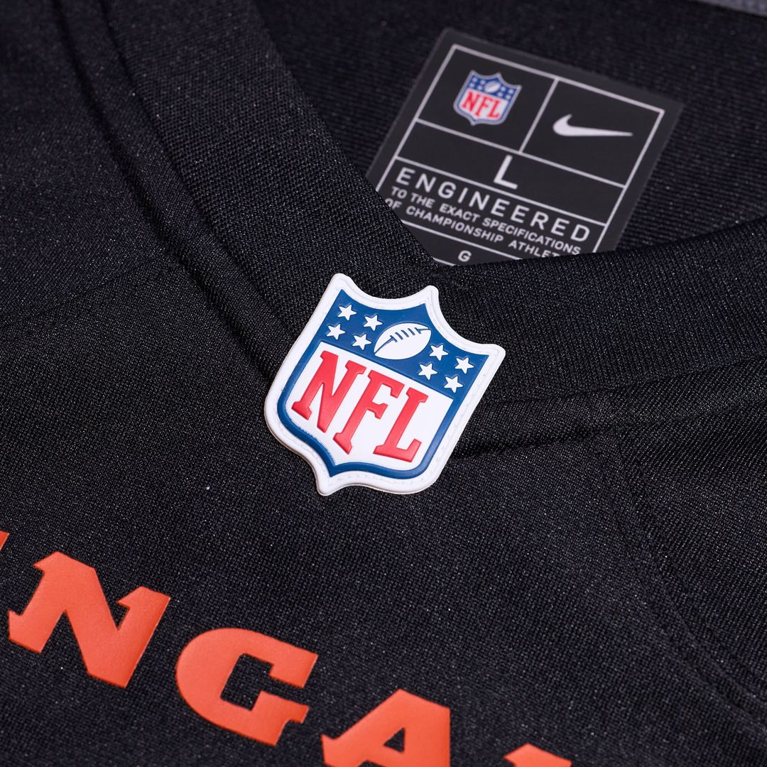 Kris Jenkins Jr. Cincinnati Bengals Nike  Game Jersey -  Black