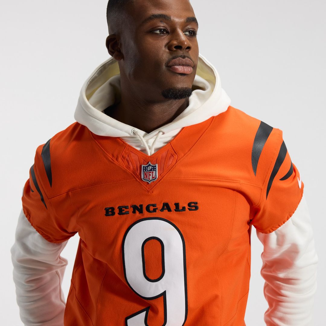 Joe Burrow Cincinnati Bengals Nike  Vapor F.U.S.E. Elite Jersey - Orange