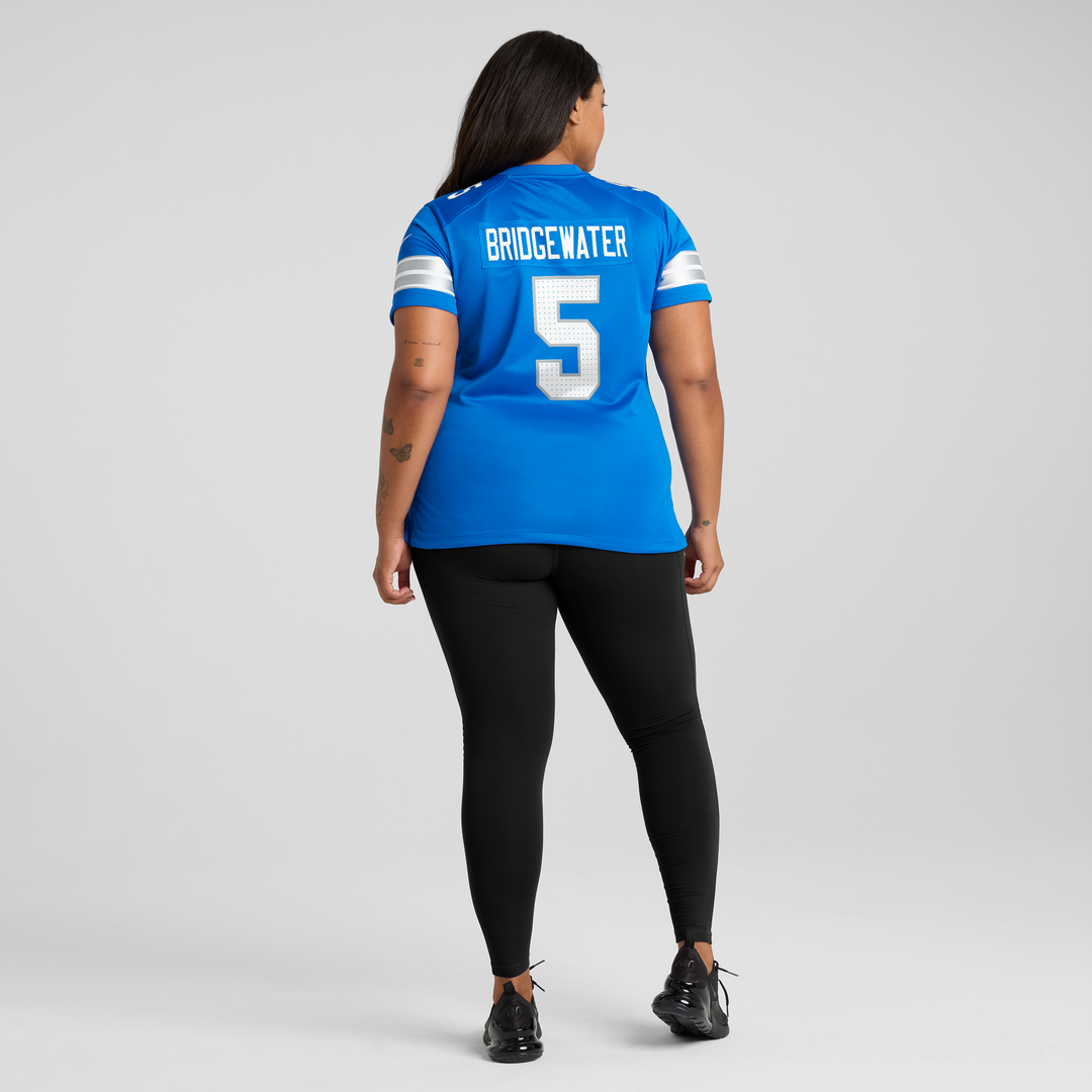 Teddy Bridgewater Detroit Lions Nike Women's Team Game Jersey -  Blue