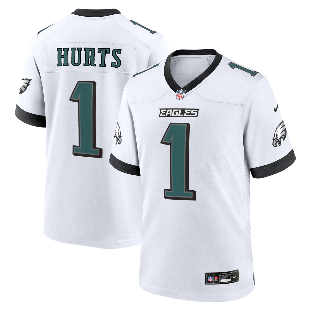 Jalen Hurts Philadelphia Eagles Nike Game Jersey -  White
