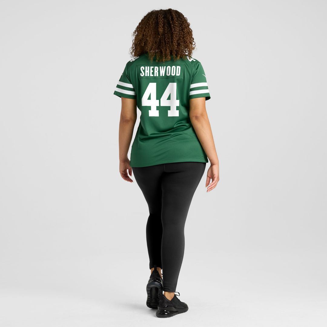 Jamien Sherwood New York Jets Nike Women's Game Jersey - Legacy Green