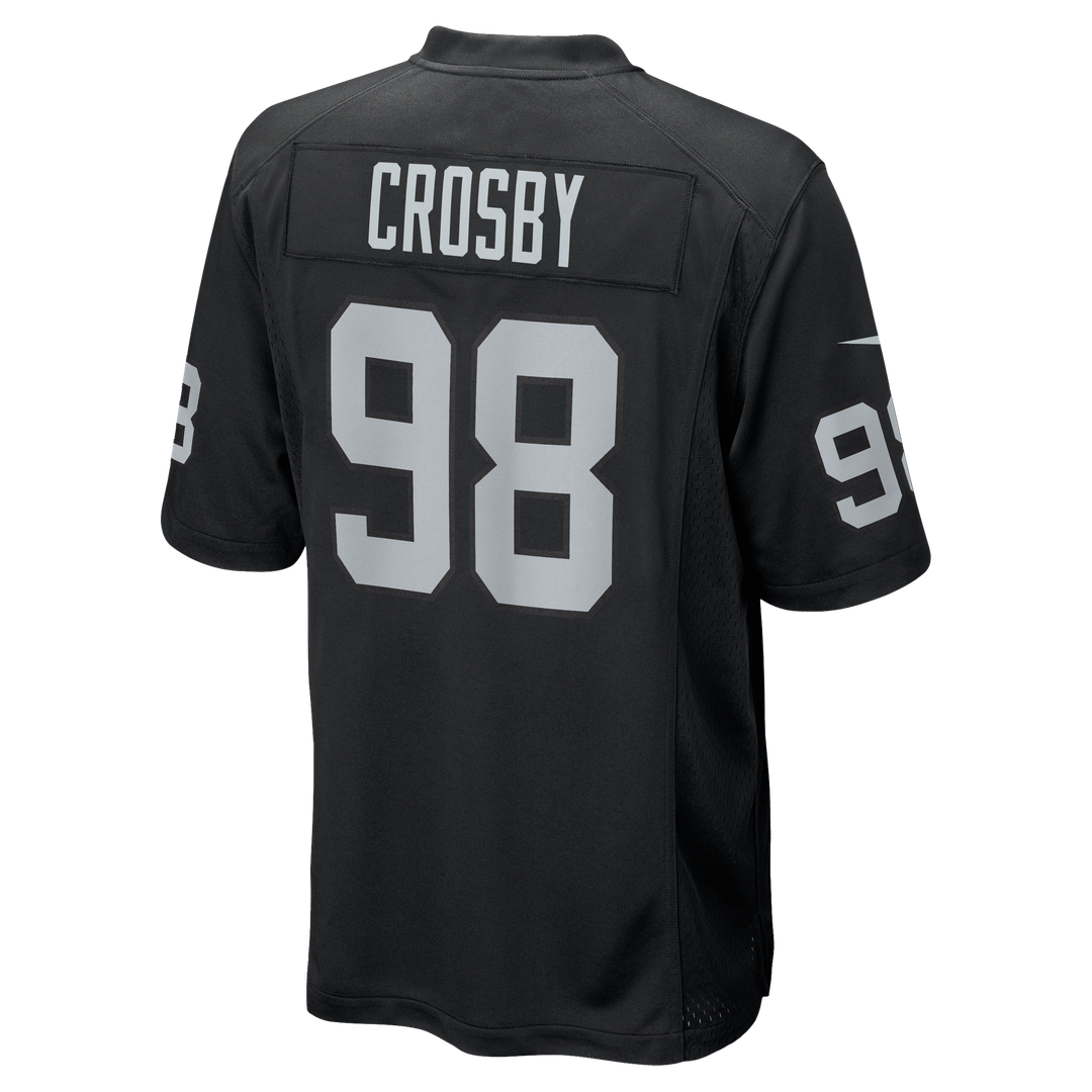 Maxx Crosby Las Vegas Raiders Nike Game Jersey - Black