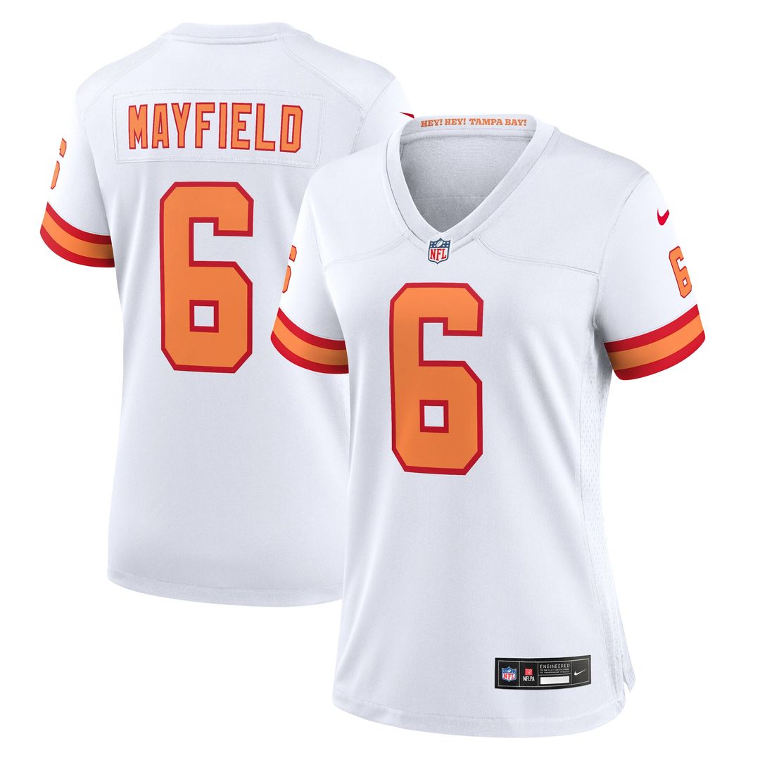 Baker Mayfield '76 Tampa Bay Buccaneers Nike Women's  Game Jersey - White