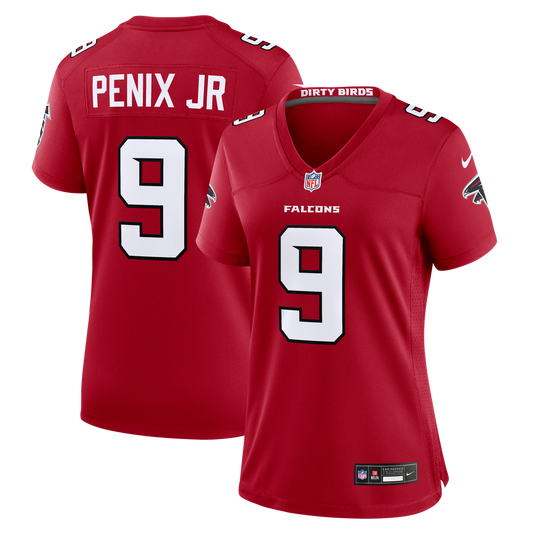 Michael Penix Jr. Atlanta Falcons Nike Women's Game Jersey - Red