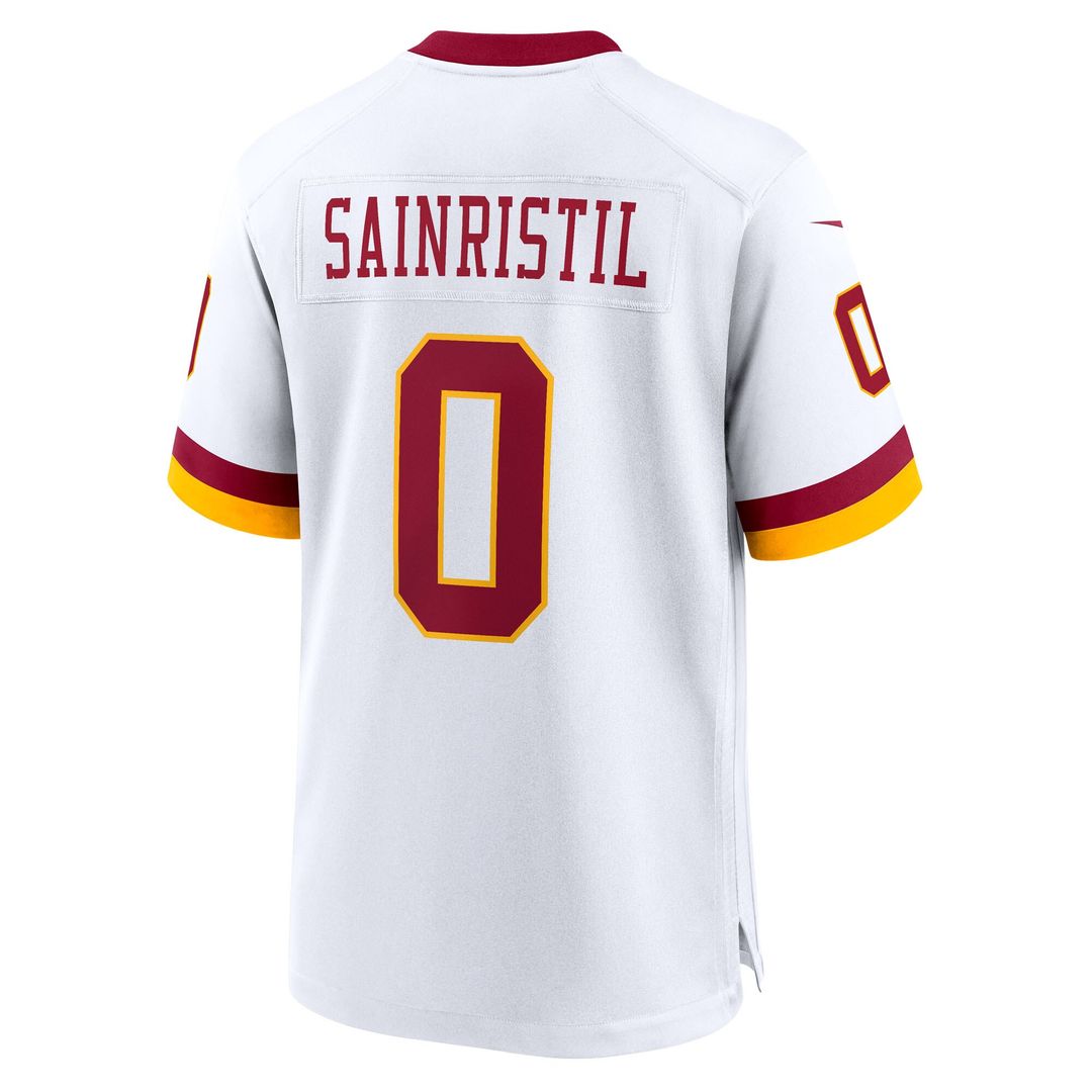 Mike Sainristil Washington Commanders Nike Hail Raiser Alternate Game Jersey - Black