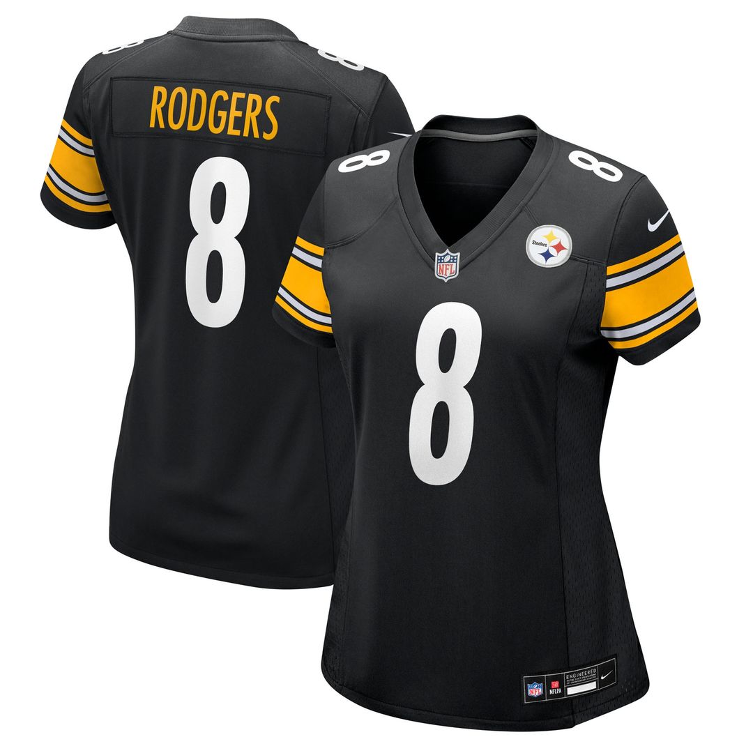 Aaron Rodgers Pittsburgh Steelers Nike Women's Alternate 1933 Throwback Game Jersey - Gold