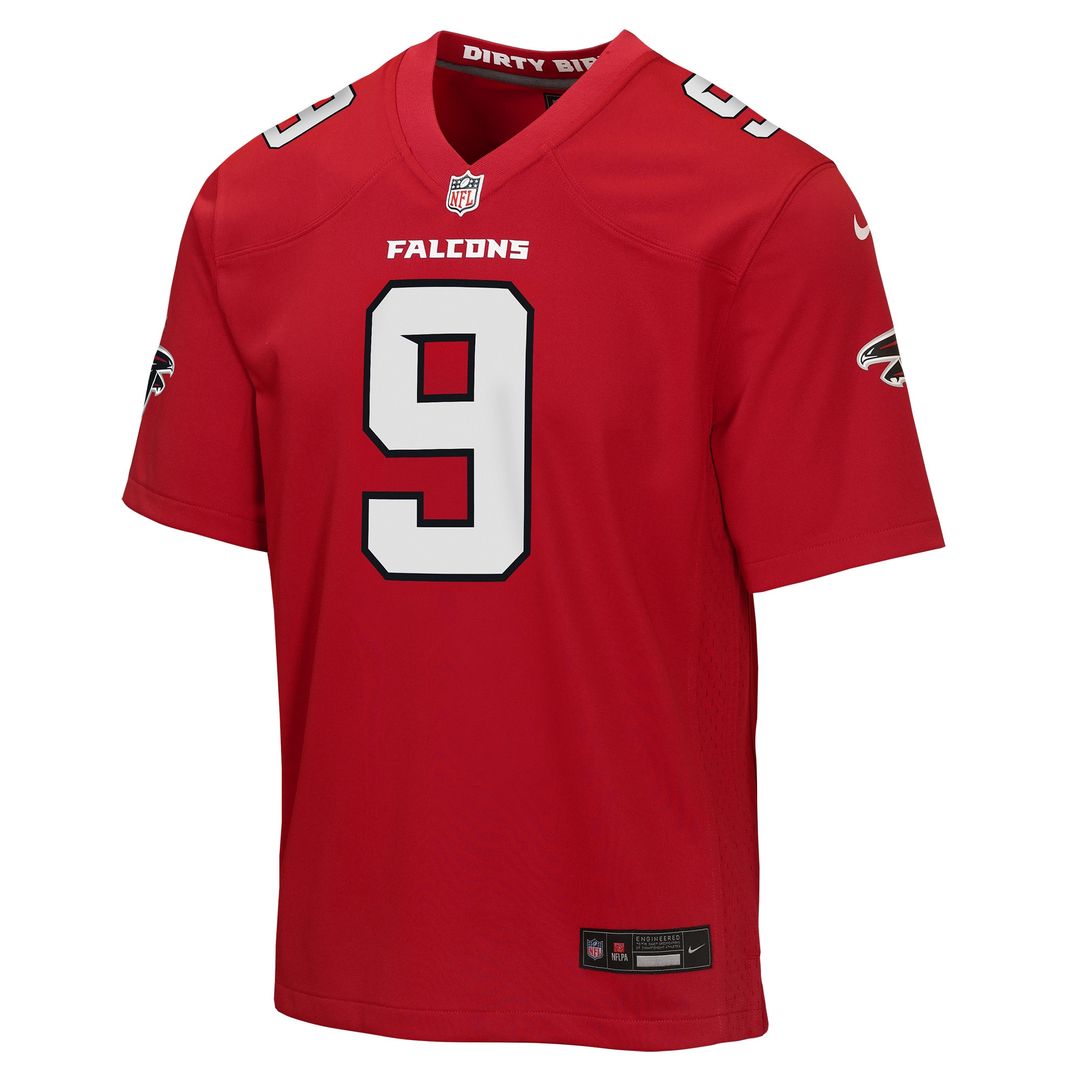 Michael Penix Jr. Atlanta Falcons Nike Youth Alternate Game Jersey - Black