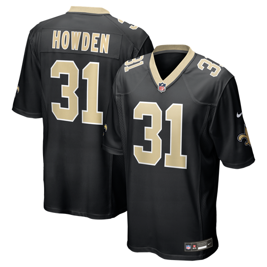 Jordan Howden New Orleans Saints Nike Team Game Jersey -  Black