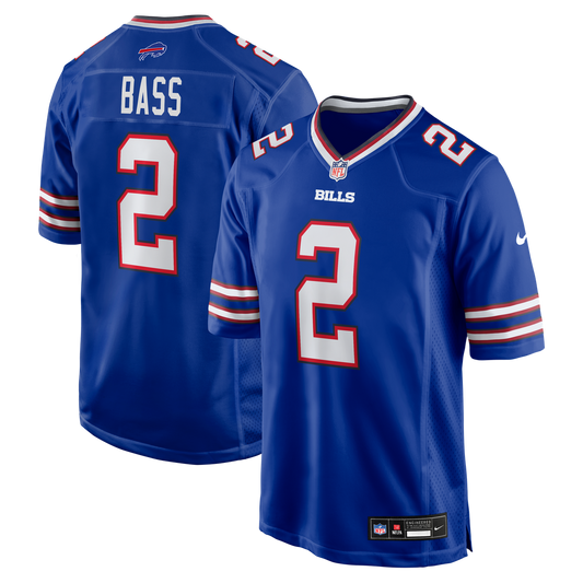 Tyler Bass Buffalo Bills Nike Game Player Jersey - Royal