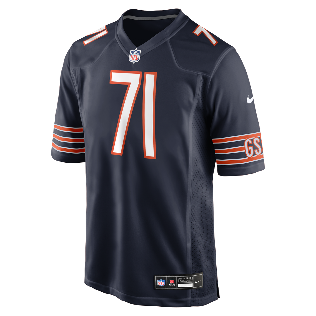 Ryan Bates Chicago Bears Nike  Game Jersey -  Navy