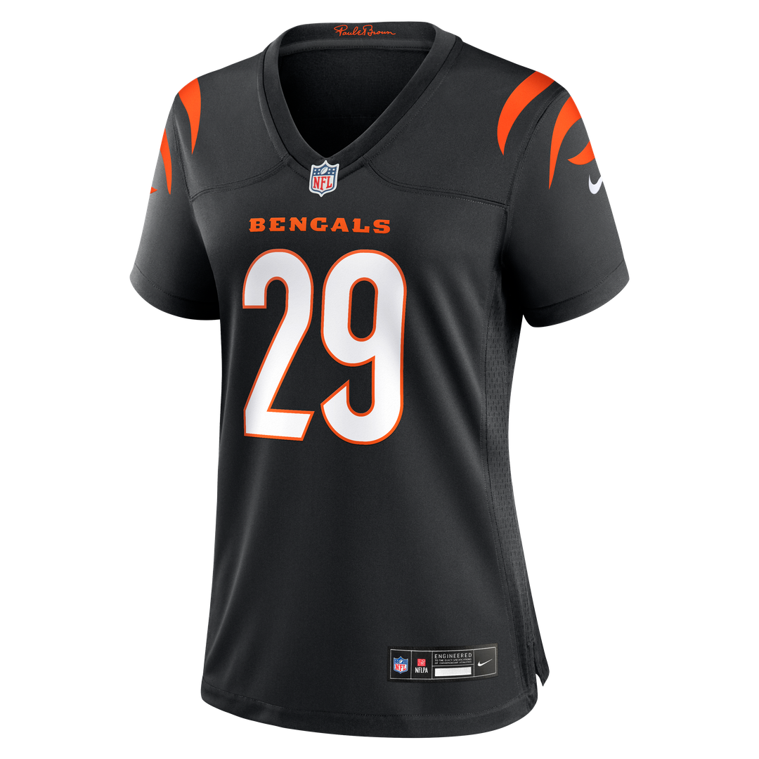 Kyle Dugger Cincinnati Bengals Nike Women's Team Game Jersey -  Black