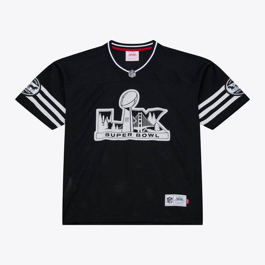 Super Bowl LX Mitchell & Ness x Levi's Unisex Legacy Jersey - Black