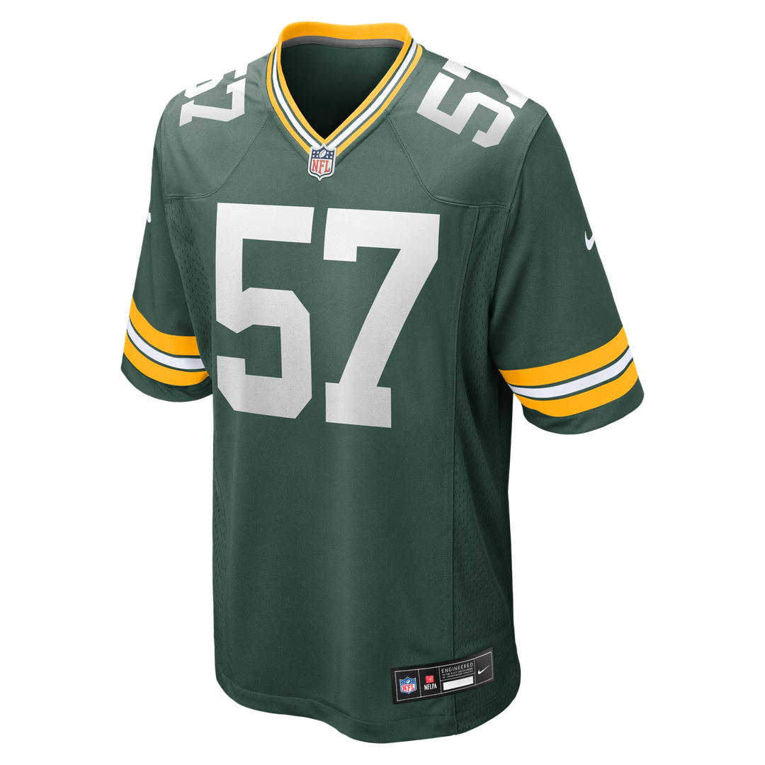 Brenton Cox Jr. Green Bay Packers Nike  Game Jersey -  Green
