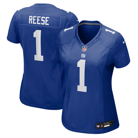 Arvell Reese New York Giants Nike Women's Game Jersey - Royal