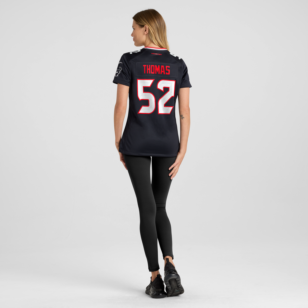 Xavier Thomas Houston Texans Nike Women's Team Game Jersey -  Navy