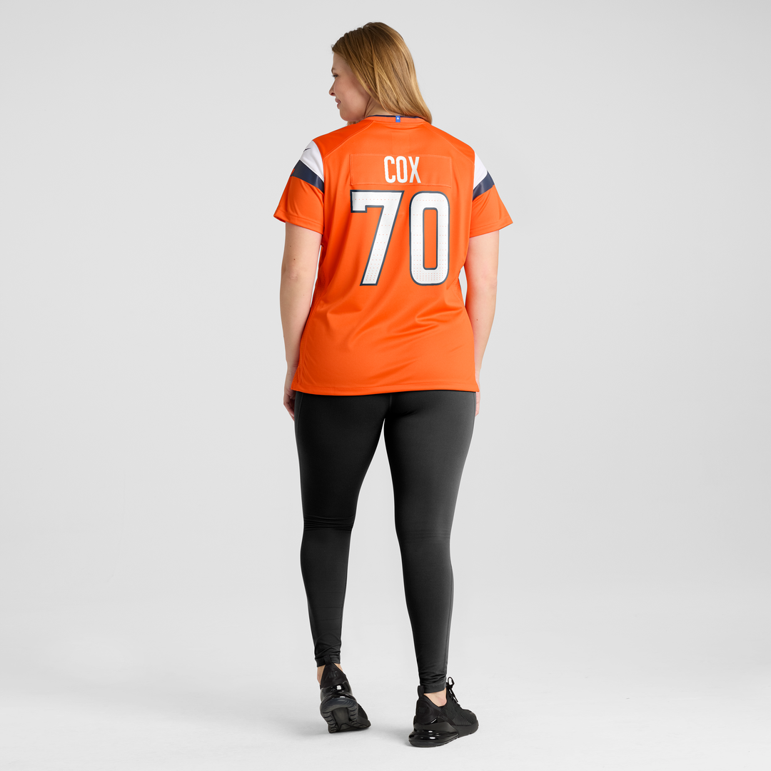 Marques Cox Denver Broncos Nike Women's Team Game Jersey -  Orange