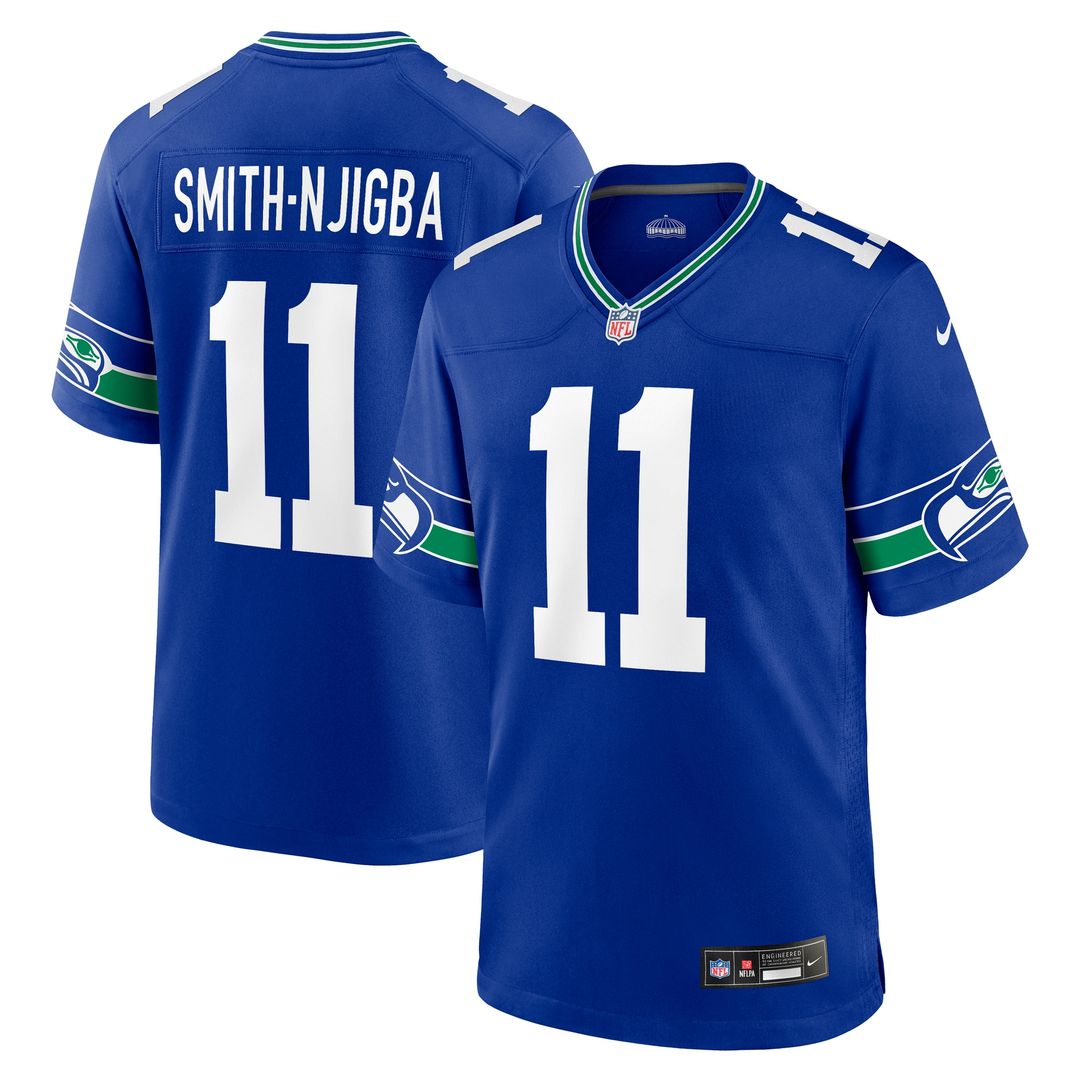 Jaxon Smith-Njigba Seattle Seahawks Nike Game Jersey - White