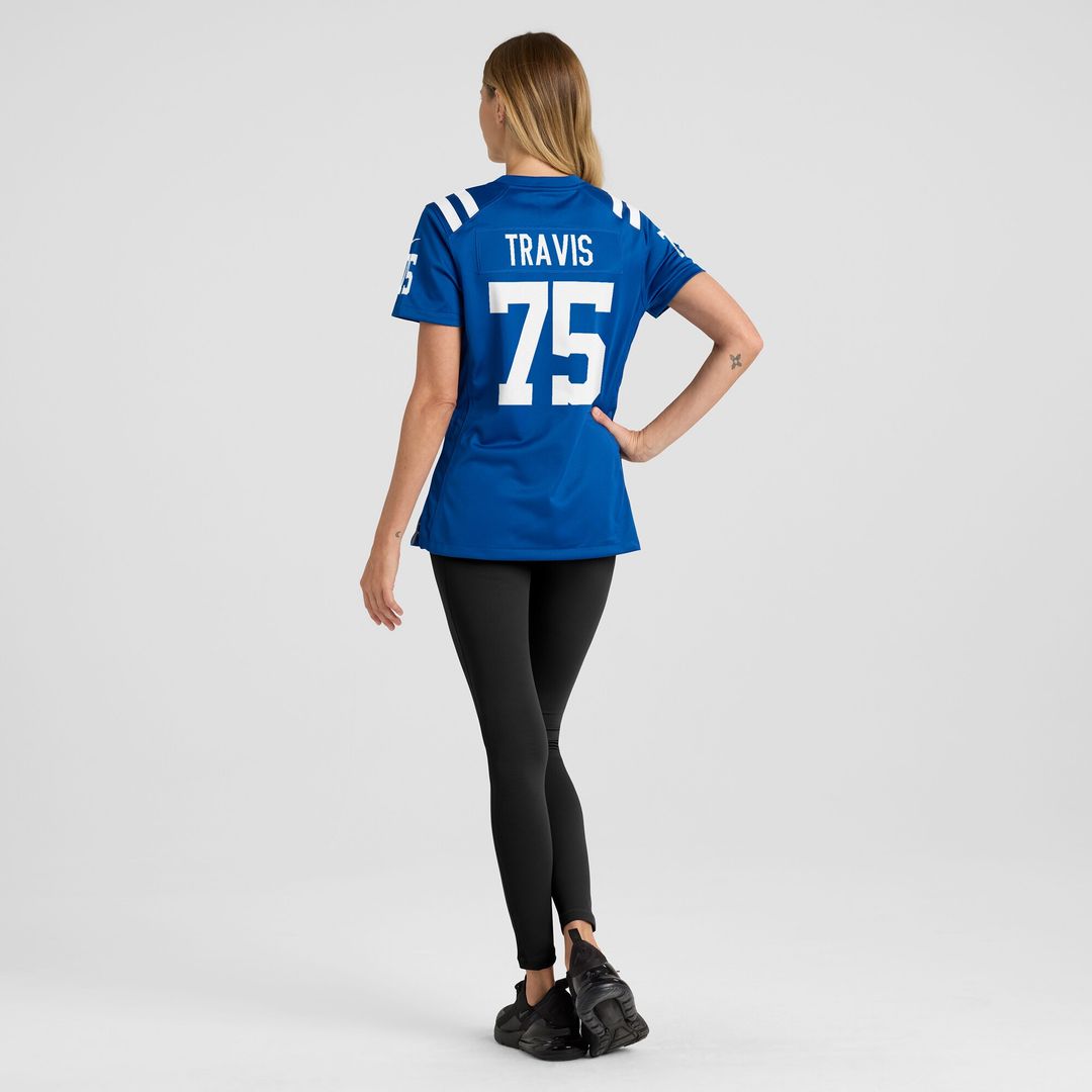 Jalen Travis Indianapolis Colts Nike Women's Team Game Jersey -  Royal
