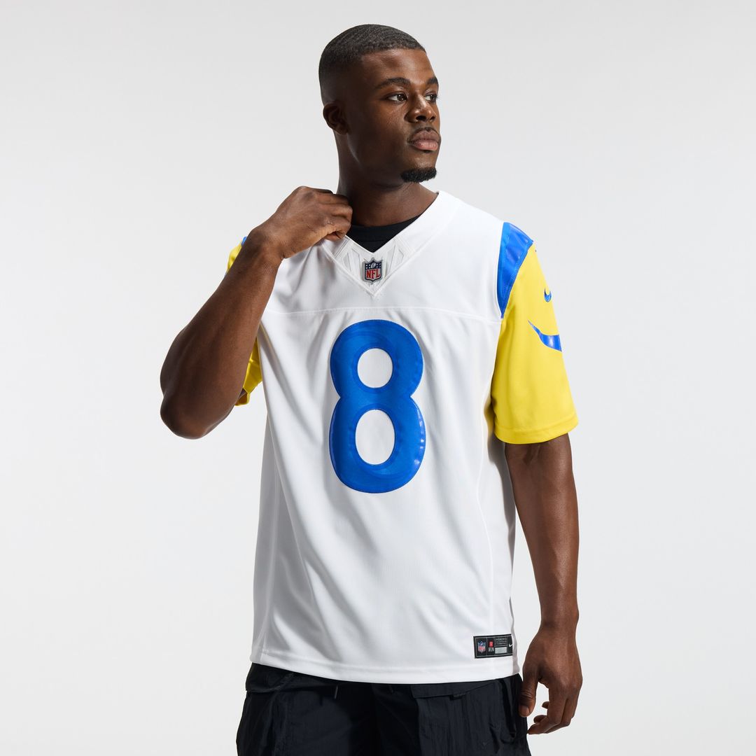 Jared Verse Los Angeles Rams Nike Vapor F.U.S.E. Stitched Limited Jersey - Royal