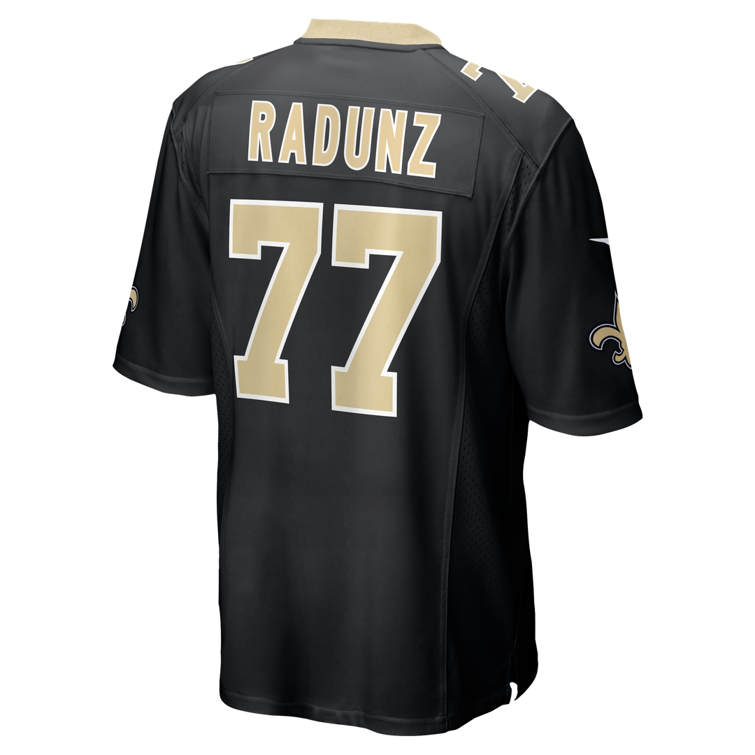 Dillon Radunz New Orleans Saints Nike Team Game Jersey -  Black