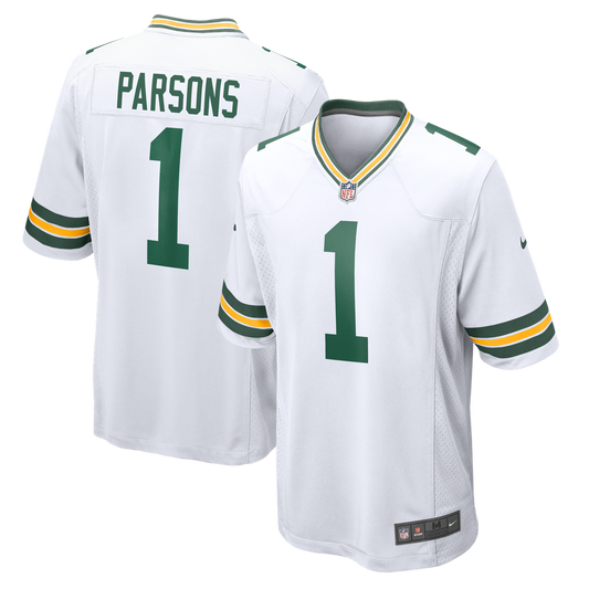 Micah Parsons Green Bay Packers Nike Game Player Jersey - White