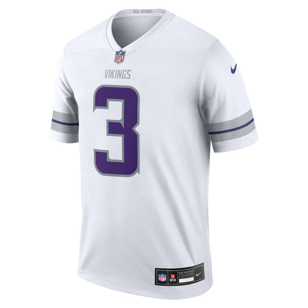 Jordan Addison Minnesota Vikings Nike Legend Player Performance Top - White