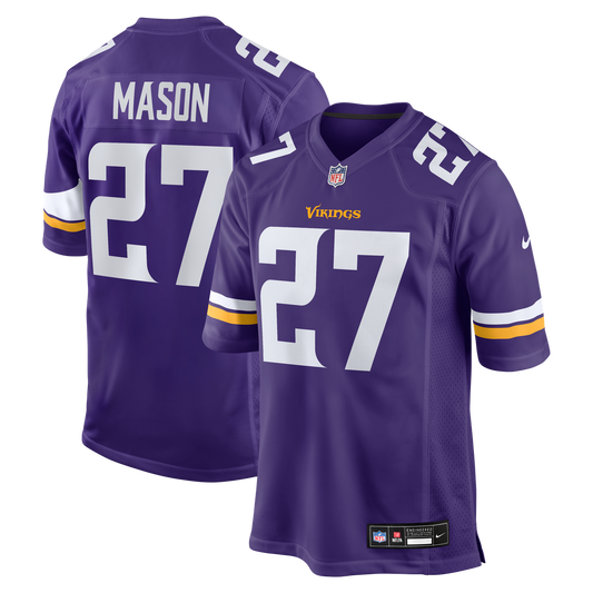 Jordan Mason Minnesota Vikings Nike Team Game Jersey -  Purple